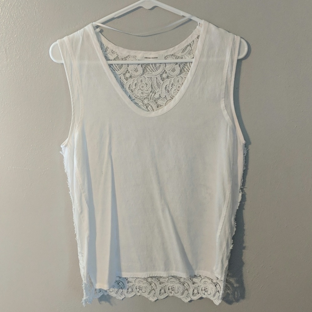 White Zara blouse